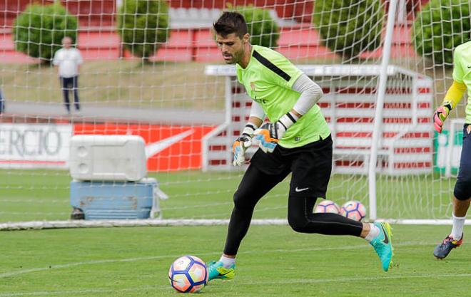 Iván Cuéllar se ejercita en Mareo (Foto: Rodrigo Medina).