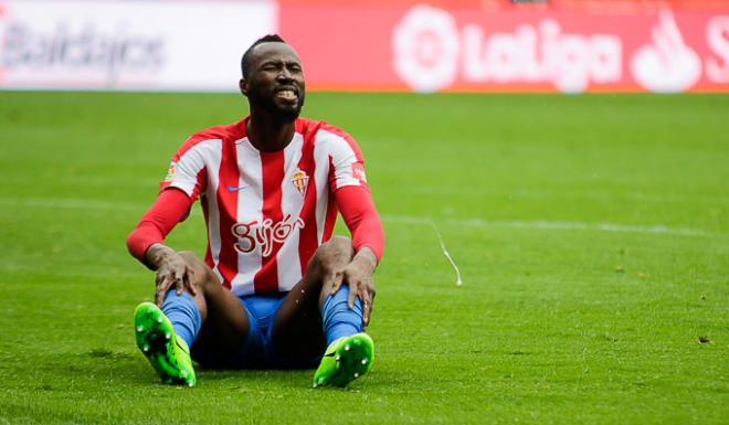 Traoré, durante su etapa en el Sporting (Foto: Rodrigo Medina).