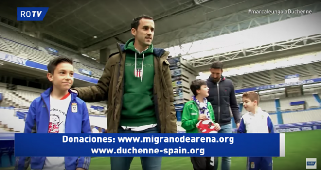 Raúl y Alejandro, con Toché y Linares.