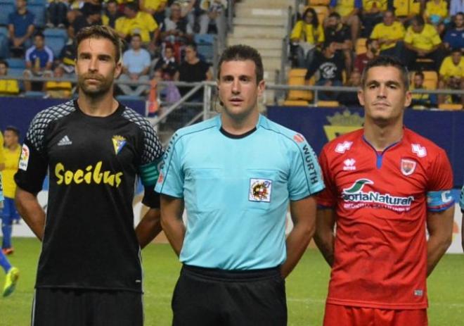 Díaz de Mera, en un partido de la pasada temporada.