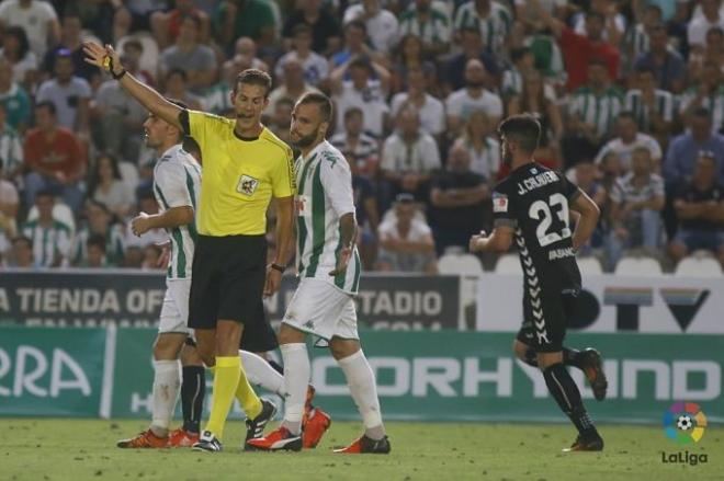 Pulido Santana, en un partido (Foto: LaLiga).