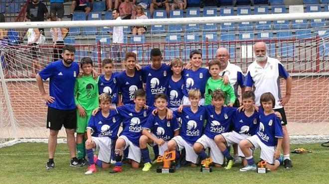 Equipo Alevín del Oviedo (Foto: Real Oviedo).