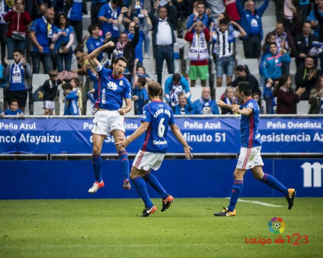 Toché celebra el gol ante el Cádiz (Foto: LaLiga).