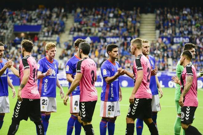 Una imagen del último Real Oviedo-Tenerife (Foto: Laura Caraduje).