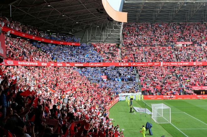 Imagen del último derbi asturiano (Foto: Luis Manso).