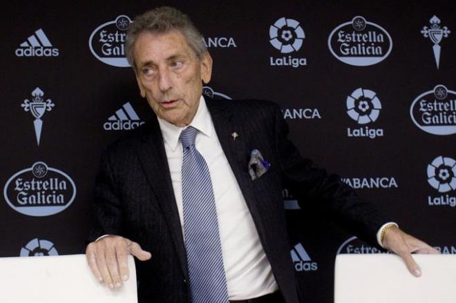 Mouriño, presidente del Celta (Foto: EFE).