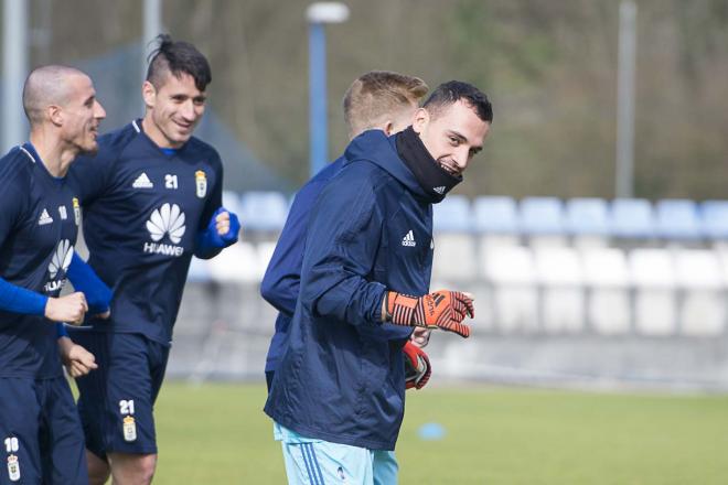 Alfonso en un entrenamiento esta temporada (Foto: Laura Caraduje).