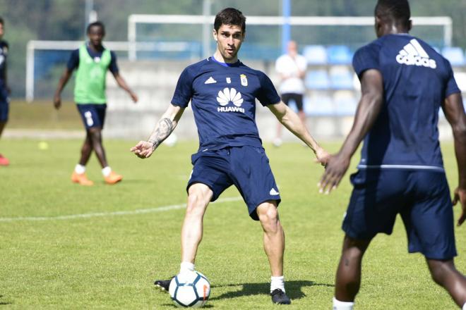 Forlín en un entrenamiento esta temporada (Foto: Laura Caraduje).