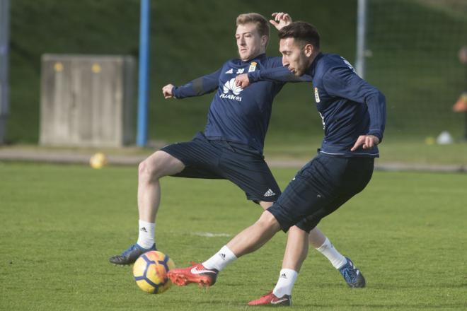 Varela en un entrenamiento esta temporada (Foto: Laura Caraduje).