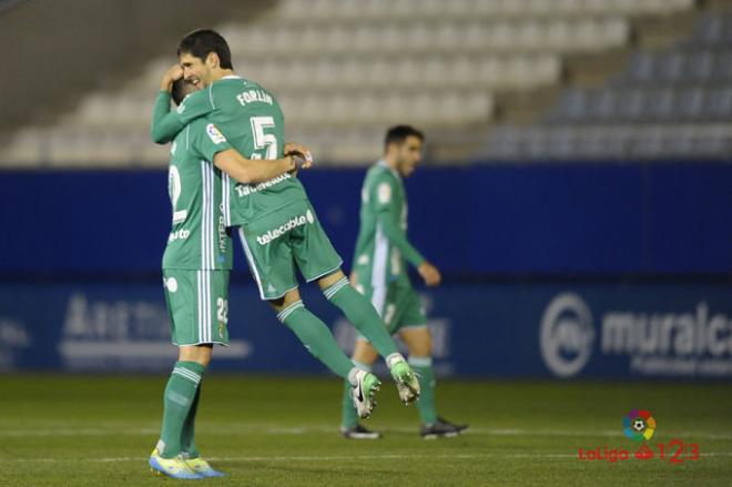 Juan Forlín celebra un gol (Foto: LaLiga).