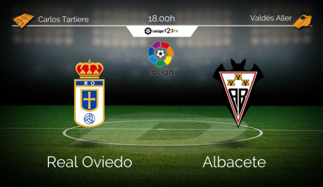 Real Oviedo - Albacete. Sábado 18:00 Carlos Tartiere.