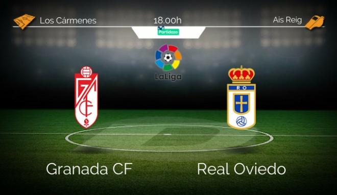 El Real Oviedo visita al Granada en el Nuevo Los Cármenes.