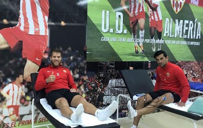 Morcillo y Tino Costa se recuperan de sus lesiones (Foto: UDA).