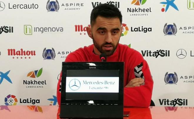 Víctor Díaz en rueda de prensa (Foto: CL).