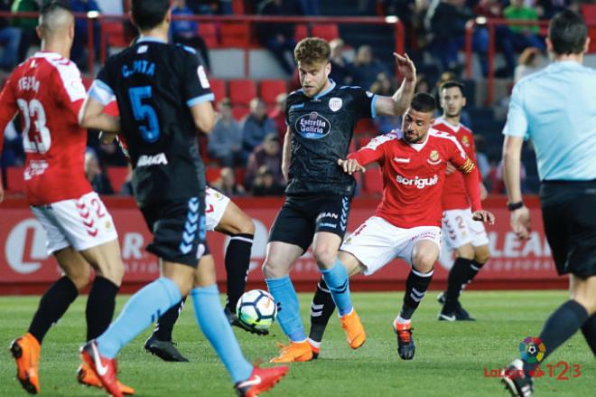 Mario Barco, en el último duelo liguero (Foto: LaLiga).