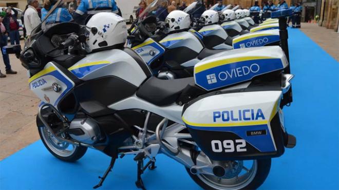 Imagen de la policía local de Oviedo.