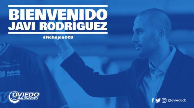 Javi Rodriguez, nuevo técnico del Oviedo (Foto: OviedoCB).