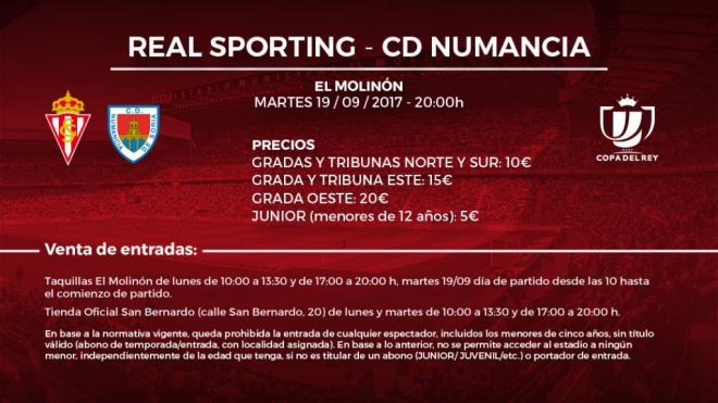 Precio de las entradas para el partido de Copa del Rey (Foto: RSG).