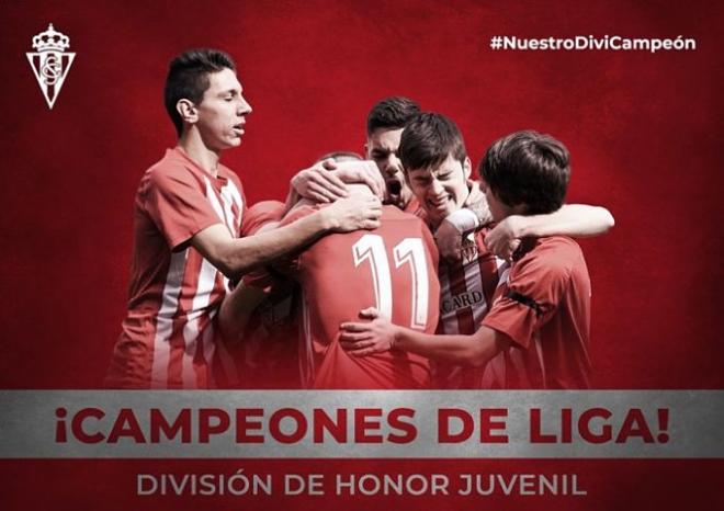 El Juvenil del Sporting se proclama campeón de División de Honor (Foto: RSG).