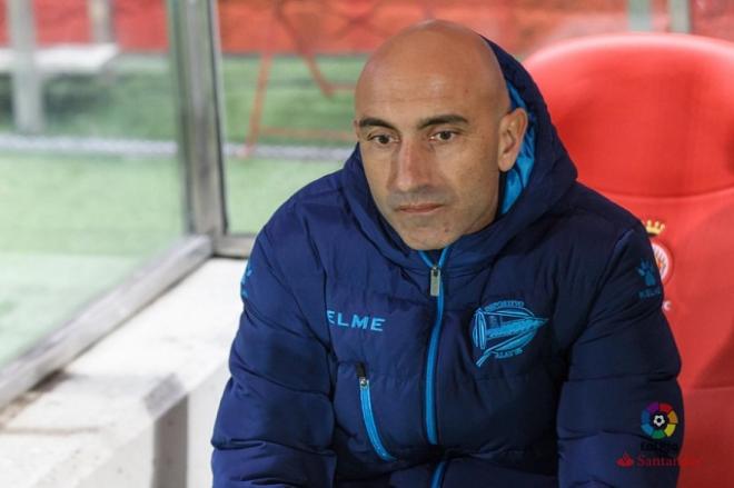 Abelardo, en su debut con el Alavés (Foto: EFE).