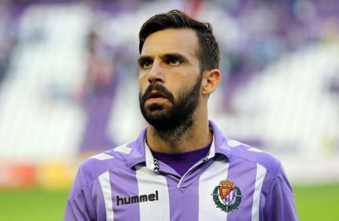 Alberto Guitián en un encuentro con el Real Valladolid (Foto: ElDesmarque Valladolid).