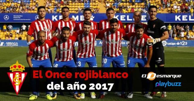 Elección once del año 2017 en el Sporting.