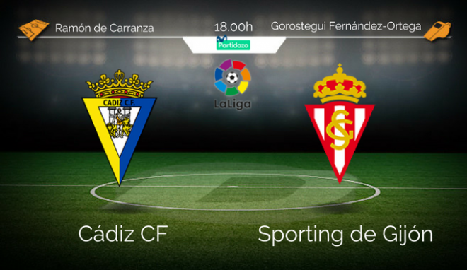 El Sporting visita al Cádiz CF en la jornada 36 de LaLiga 1,2,3.