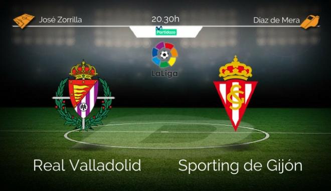 El Sporting visita al Valladolid en el encuentro de ida del play off a Primera división.