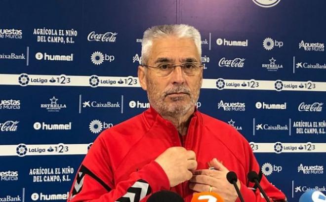 Fabri González, técnico del Lorca FC (Foto: LFC).