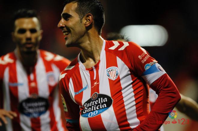 Carlos Pita celebra un gol (Foto: LaLiga).