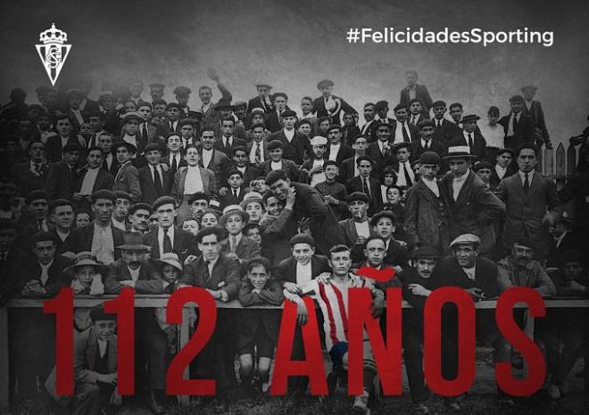 El Sporting cumple 112 años (Foto: RSG).