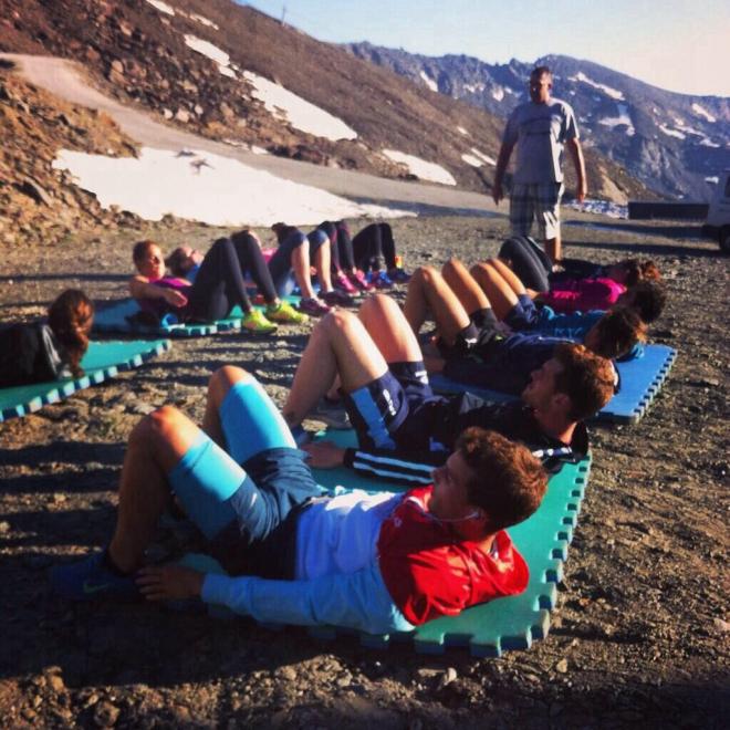 Juan Muñiz en Sierra Nevada. (Foto: Twitter).