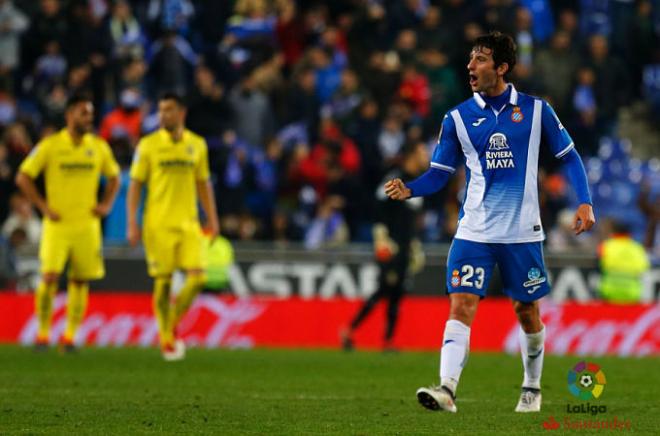 Granero, en un partido con el Espanyol.