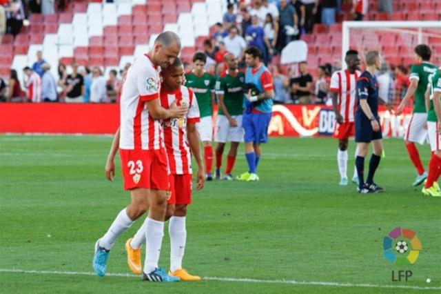 El Athletic venció en Almería con el debut de Bustinza. FOTO:lfp