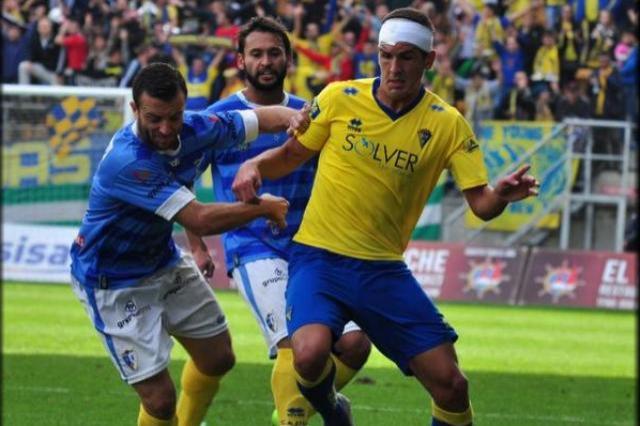 Garrido es un gladiador en el Cádiz. FOTO:ortega