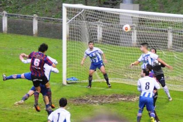 La Cultural en un partido en Sarriena. FOTO:sdleioa