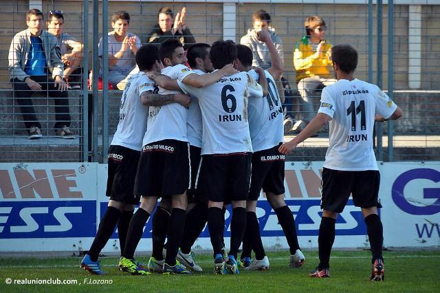 El Real Unión marcó dos goles al Gernika. FOTO:lozano