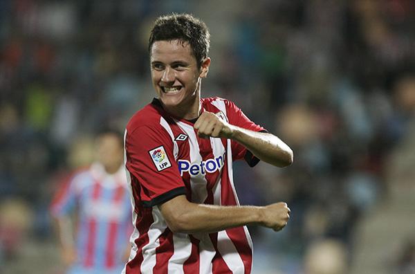 Ander Herrera en su etapa como jugador del Athletic.