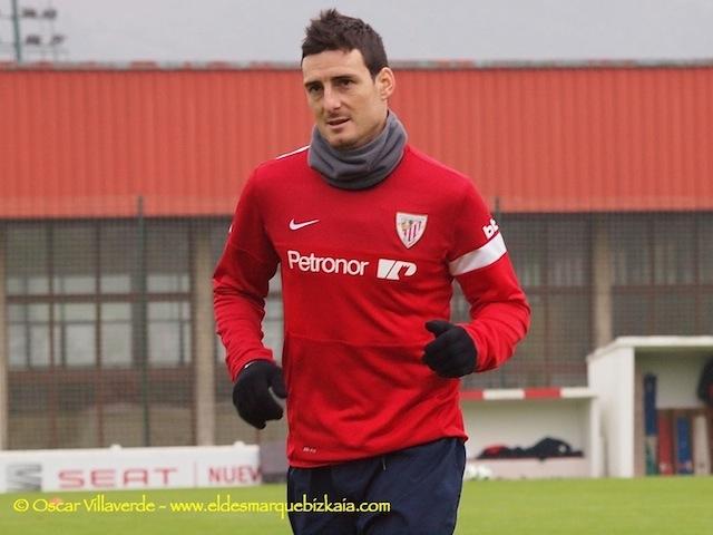 Aduriz no se entrena en Lezama (Foto: EDB).