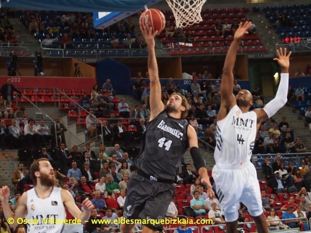 Grimau salió dolido del Bilbao Basket.