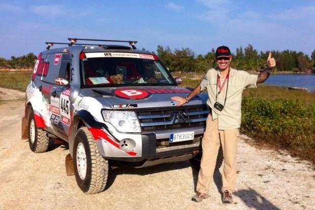 El piloto bilbaíno, Ignacio Corcuera ‘Livingstone’ se vuelto a marcar un nuevo reto solidario.