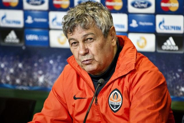 Mircea Lucescu, técnico del Shakhtar.