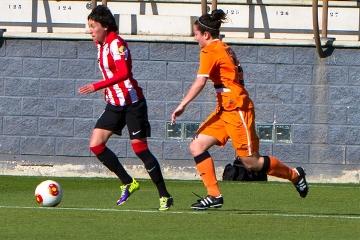 Erika, autora del gol ante el Valencia (Foto: Athletic Club).