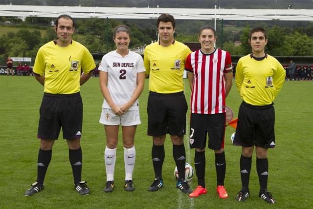 Nekane ha sido la capitana del femenino (Foto: www.athletic-club.eus).