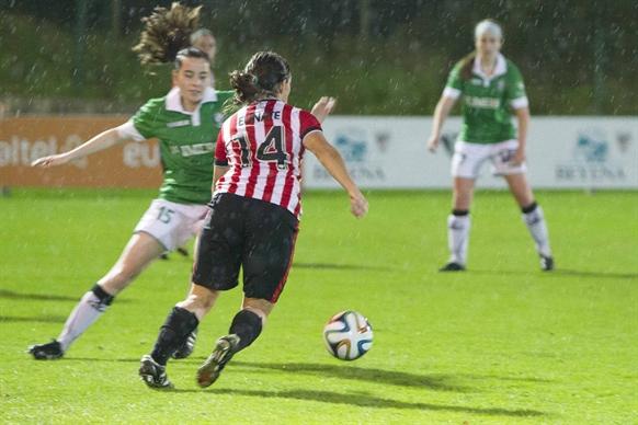 Eli Ibarra ha sido la autora del gol rojiblanco (Foto: www.athletic-club.eus).