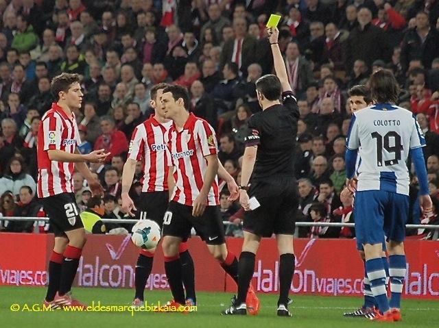 Aduriz marcó su último gol ante el Espanyol.