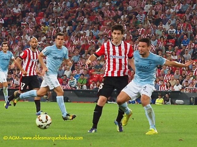 Andoni Iraola, ante el Eibar (Foto: EDB).