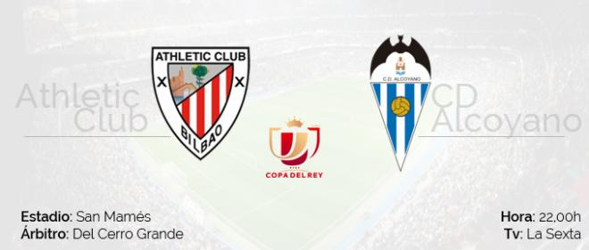 Los octavos de Copa pasan hoy por San Mamés.