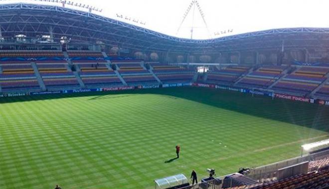 El Borisov Arena se estrena en la Champions League.