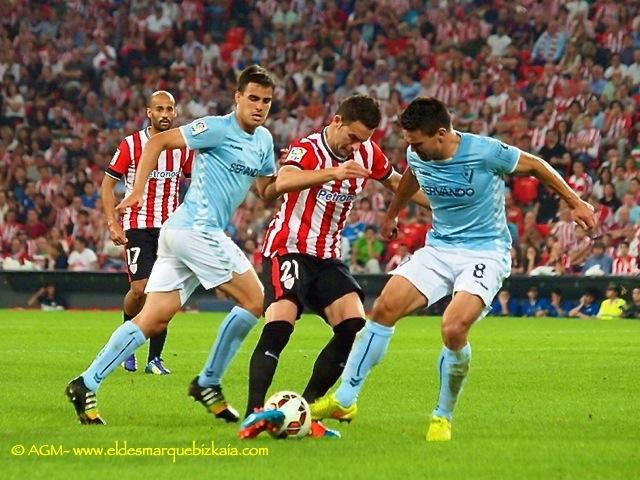 El Athletic se estrelló contra la defensa armera.